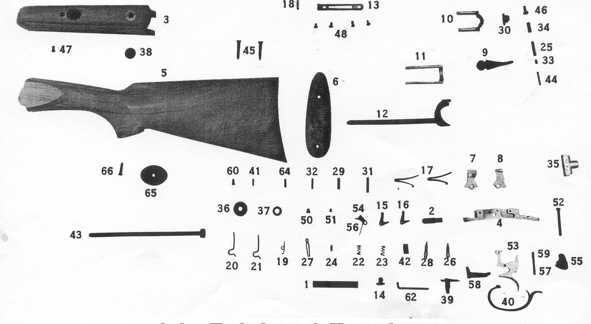 Beretta 1301 Parts Diagram